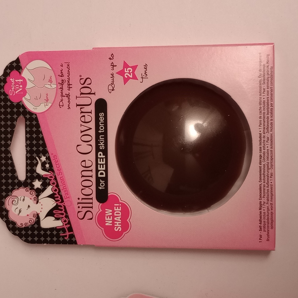 3 Pac Hollywood Fashion Deep Silicone Cover Up Concealers Nipple Covers - Picture 9 of 12